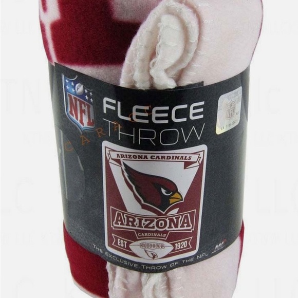 Arizona Cardinals Fleece Blanket - Picture 2 of 2